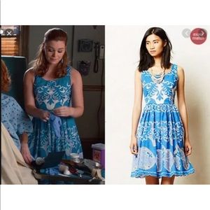 Anthropologie Tracy Reese Azure Lace Dress - 4